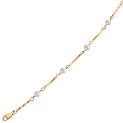 Armbånd i 8 karat guld.
